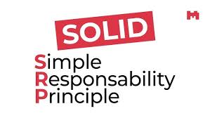 Principio SOLID de responsabilidad única