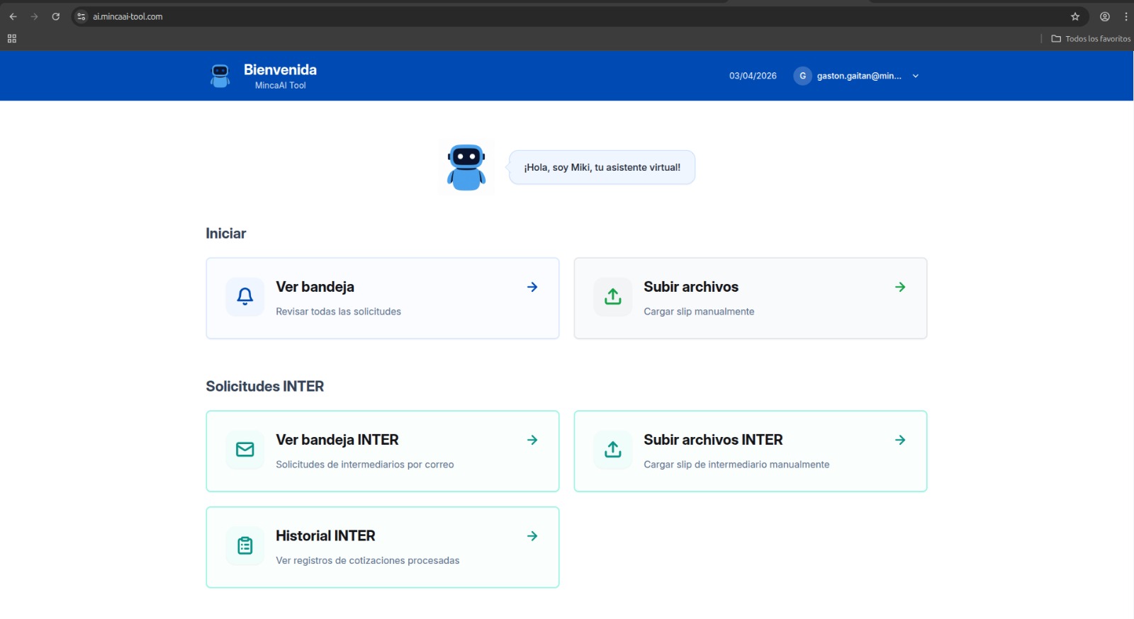 Minca AI — AI-Powered Insurance Underwriting Platform — screenshot 1