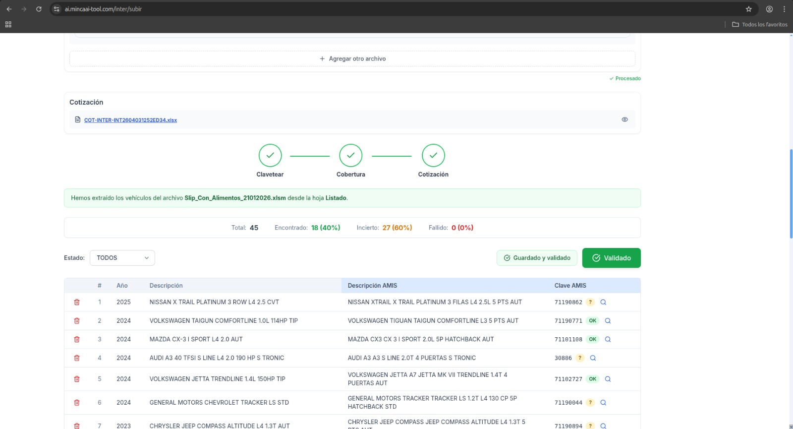 Minca AI — AI-Powered Insurance Underwriting Platform — screenshot 2