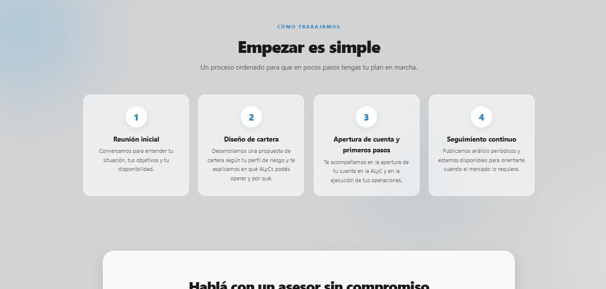 FINZAR: financial advisor platform — screenshot 5