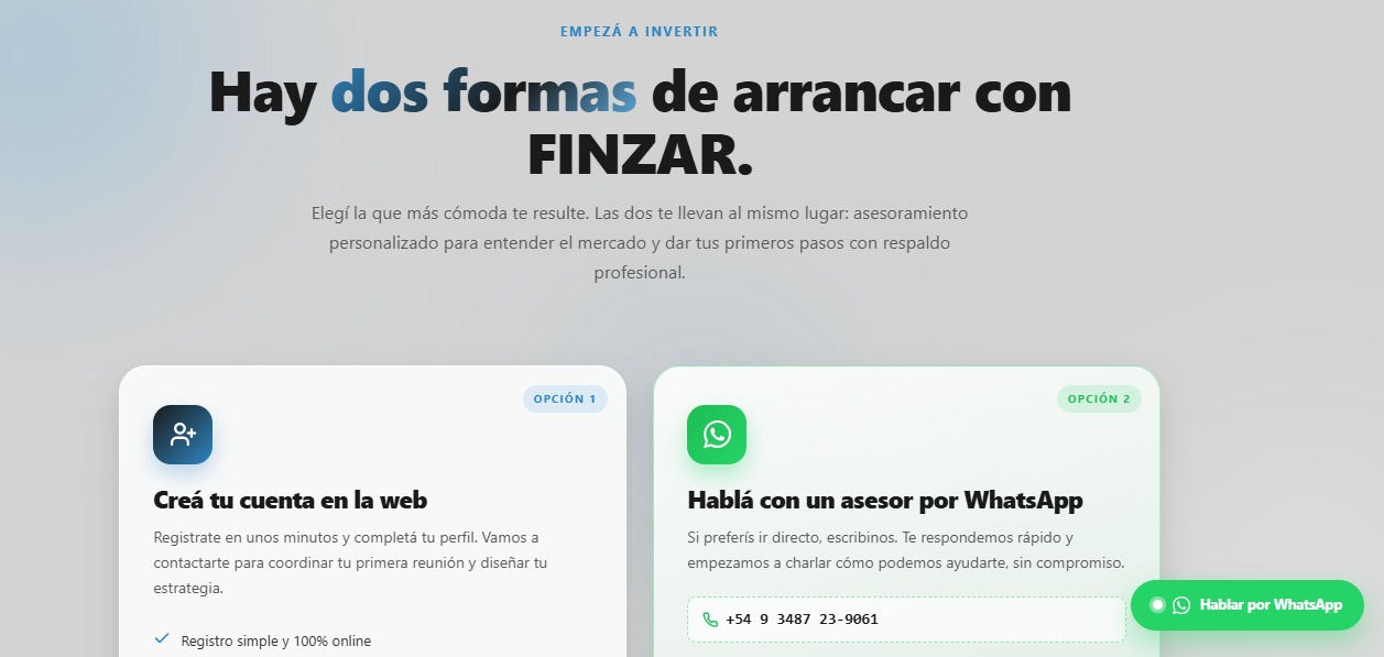 FINZAR: financial advisor platform — screenshot 7